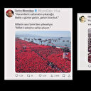 CHP'nin İzmir mitingi diye paylaştılar: Erdoğan ve Bahçeli detayı her şeyi ele verdi