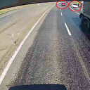 Batman'da şerit ihlalinin kazaya neden olduğu anlar kamerada