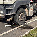 Bolu'da tırın çarptığı bisikletli genç ağır yaralandı