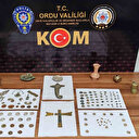 Ordu'da 133 adet tarihi obje ele geçirildi