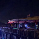 Fırat Nehri'nde duba restoranın halatı kopunca sürüklendi: Nehir ortasında kalan müşterileri sahil güvenlik kurtardı