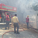 Otomobilden ormanlık alana sıçrayan yangın söndürüldü