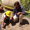 Geleceğin arkeologları olan minikler Yozgat Müzesi'nde örnek kazı yaptı