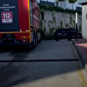 Kocaeli'de hatalı park yangına giden itfaiye aracına geçit vermedi