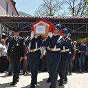 Derede boğulan 24 yaşındaki Astsubay Hakan Fidan son yolcuğuna uğurlandı