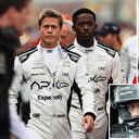 Brad Pitt 'Formula 1' pilotu oldu