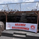 Muğla’da denizde “Aile Yılı” pankartı açıldı