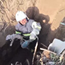 Hatay’da kuyuya düşen yavru köpeği itfaiye kurtardı