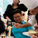 Türk kahvaltısı Pekin'de tanıtıldı: Mıhlama, Türk kahvesi, simit, reçel tattılar