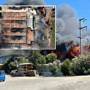 İzmir'de fabrika yangını: İşçiler tahliye edildi