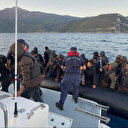 Yunanistan tarafından geri itilen düzensiz göçmenler kurtarıldı