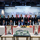 Cumhurbaşkanı Recep Tayyip Erdoğan Galatasaray'ı kabul etti