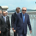 Cumhurbaşkanı Erdoğan Osman Gazi'ye Özgür Özel pankarta el salladı