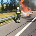 Şanlıurfa'da akaryakıt yüklü tanker devrildi!