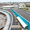 Otogarın çatısında elektrik üretimi