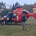 Samsun’da ambulans helikopter kalp krizi geçiren hasta için havalandı