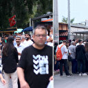 İzmir'de işçilerin grevi nedeniyle toplu taşımada yoğunluk oluştu