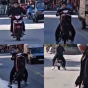 Mersin'de motosikletin önünü kaldırdı 41 bin TL ceza yedi