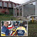Samsun'da fabrikanın eski doğal gaz tesisinde patlama