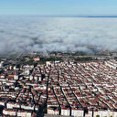 Samsun'da sis denizi: Karadeniz görünmez oldu! İlk defa böyle bir sis gördük