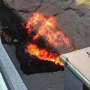 Arnavutköy'de fabrika bahçesinde yangın