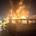 İstanbul Tuzla marinada 4 tekne alev alev yandı