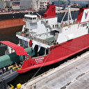 Türkiye'nin en büyük tren feribotu, Bandırma-Tekirdağ arası 'Tren Ferry' seferine başladı