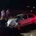 Siverek'te kontrolden çıkan otomobil şarampole girdi: 2 yaralı