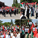 YTÜ’de Gazze yürüyüşü: Yaşanan sessizliğe razı değiliz