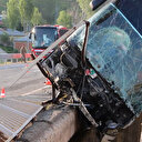 Bingöl’de yolcu otobüsü yan yattı: 3 ağır yaralı