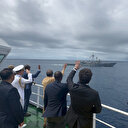 Somali Cumhurbaşkanı Oruç Reis araştırma gemisini inceledi