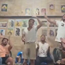 Lübnanlılar Tel Aviv'e düşen İran füzelerini tekbirlerle takip etti