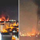 İsrail bomba İran füze yağdırdı 