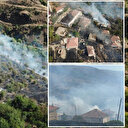 Malatya'da otluk alanda korkutan yangın: Alevler yerleşim yerine sıçradı