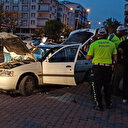 Ankara'da iki otomobil çarpıştı: 5 kişi yaralandı