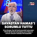 Emre Kongar İsrail'in İran'a saldırılarından Hamas'ı sorumlu tuttu: Gençleri öldürüp fitili ateşlediler
