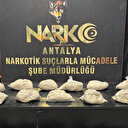 Antalya'da 15 kilo eroin ele geçirildi