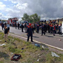 Cenazeden dönenleri taşıyan midibüs yan yattı: 2 ölü, 27 yaralı