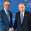 Barış diplomasisi tam gaz: Cumhurbaşkanı Erdoğan Almanya Başbakanı ile görüştü