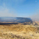 10 bin dönümlük arazi alevlere teslim oldu