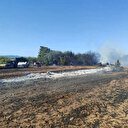 Çanakkale'de tarım arazisinde çıkan yangın söndürüldü: Soğutma çalışmaları devam ediyor