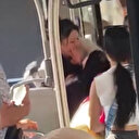 Denizli'de bir şahıs otobüste tesettürlü kadına hakaret edip saldırdı: Defolacaksınız bu ülkeden