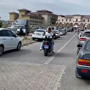 Bandırma'da polis zamana karşı yarıştı, geç kalan öğrenci son anda sınava yetişti