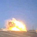 İran'ın Aşdod'u vurduğu anlar kameraya yansıdı