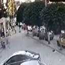 Suriye'deki kiliseye saldırı anı