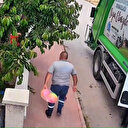 Amasya'da çöp kamyonu çocukların toplarını patlattı temizlik işçileri dayanamayıp geri geldi