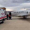 Ambulans uçak kalp yetmezliği olan bebek için havalandı