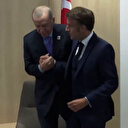 Cumhurbaşkanı Erdoğan üstünlük kurmaya çalışan Macron'u hizaya soktu