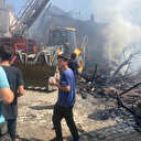 Ocaktan sıçrayan kıvılcımlar 5 evi yaktı