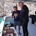 Bakan Ersoy Akdeniz’in 2 bin yıllık su altı hazinesine dalış yaptı